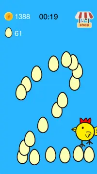 Felice uova colorate fortunate Screen Shot 1