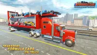 Formula Car Transport Truck: C Screen Shot 0