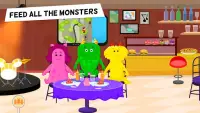 My Monster Town: Restaurant Cooking Games for Kids Screen Shot 4