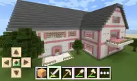 Build Craft 3D - Pink Craft Simulator 2019 Screen Shot 1