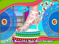 Shoe Maker Girls Game Screen Shot 1