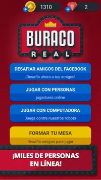 Buraco Real - Juego de Cartas Screen Shot 3