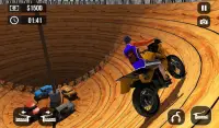 Well Of Death Stunt Bike Drive Screen Shot 8