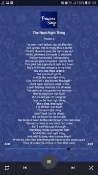 Princess Songs Lyrics | Game Screen Shot 6