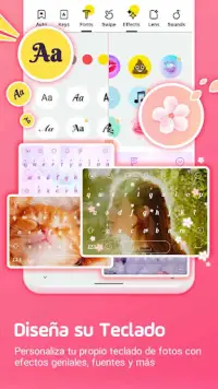 Facemoji AI Teclado Emoji&Font Screen Shot 0