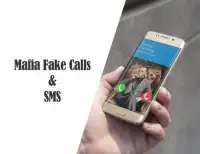 Mafia Fake Calls & SMS Screen Shot 0