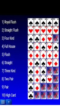 Poker Hands Screen Shot 16