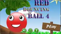 red bouncing ball 4 Screen Shot 0