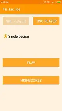 Tic Tac Toe Screen Shot 2