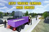 city truck cargo hill drive Screen Shot 0