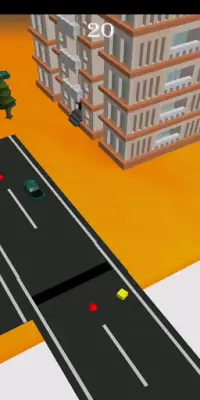 Cube on Road 3D Screen Shot 7