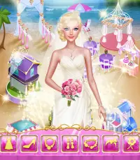 Seaside Wedding Salon Girl SPA Screen Shot 11