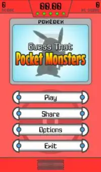 Guess That Pocket Monsters Screen Shot 1