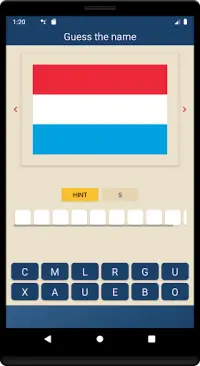 Flags of The World Quiz Screen Shot 3