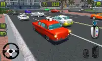City Taxi Driver Sim 2019 - taxi driving games Screen Shot 1