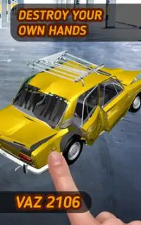 🚗 Car Crash Vaz 2106 Destroy Screen Shot 1