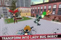 Multi Lady Bug vs Robotic Villains Screen Shot 3
