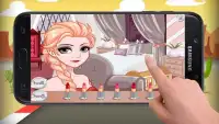 बर्फ रानी पोशाक खेल-लड़कियों खेलों (हिंदी) Screen Shot 3