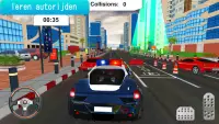 extreem het rijden school- cops auto parkeren 3D Screen Shot 1