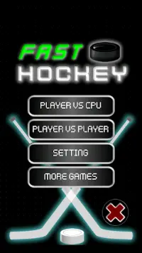 Fast Hockey Game Screen Shot 0