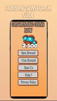 Guide for spin master and coins tips Screen Shot 2