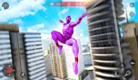 Amazing Spider Crime Hero: Gangster Rope Hero Game Screen Shot 4
