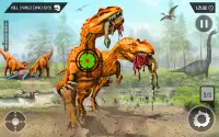 Dino Hunting Clash Juegos de disparos de animales Screen Shot 0