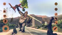 Flying Gorilla Animal Sim 3D Screen Shot 0