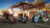 モーターバイクゲームフィーバーでのレース Screen Shot 2