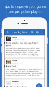CardsChat Poker Forum Screen Shot 3