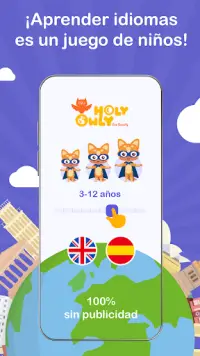 Holy Owly - Inglés para niños Screen Shot 0
