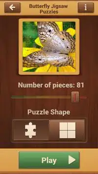 तितली Jigsaw पहेलियाँ Screen Shot 8