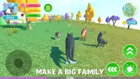 🐺 Wolf Simulator: Wild Animals 3D Family Game Screen Shot 2