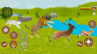 Игра с тигром -игра в джунглях Screen Shot 3