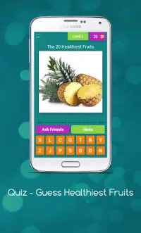 Quiz - Guess Healthiest Fruits Screen Shot 2