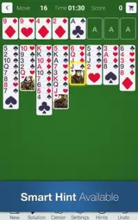 FreeCell Solitaire! Screen Shot 1