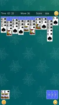 Spinnen Solitaire 2018 Screen Shot 3