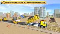 Строительство городс - дорожные строители Pro 2018 Screen Shot 8