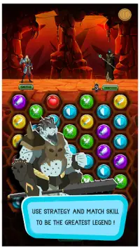 Rune Legends : Match 3 Fighting Puzzle Quest RPG Screen Shot 4