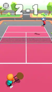 Tennis Master 3D--Legend of Stickman Screen Shot 5