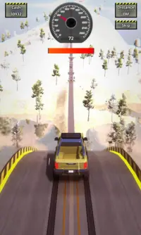 منحدر ضخم حيلة مستحيلة مسارات ألعاب سباق السيارات Screen Shot 1