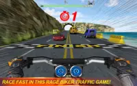 Rage Biker: Traffic Racing Screen Shot 1