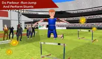 School Flip Training - Parkour Simulator Screen Shot 10