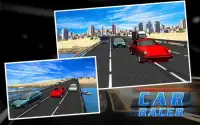 TURBO TRAFFIC CAR RACING 3D Screen Shot 0