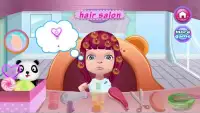 Nữ salon tóc trò chơi Screen Shot 2