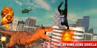 Monster Dino Vs King Kong-City Rampage Simulator Screen Shot 19