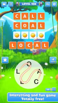 Words Of WonderLand, Word Connect Word Puzzle Game Screen Shot 1