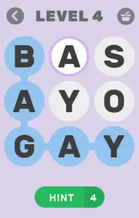 Tagalog Word Cross (Puzzle Game In tagalog) Screen Shot 3