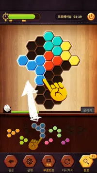 Wood Block Puzzle Hexa Screen Shot 1