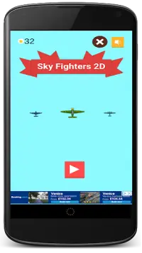 Sky Fighters 2D Screen Shot 0